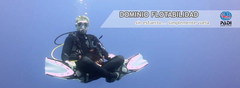 PADI Dominio Flotabilidad
