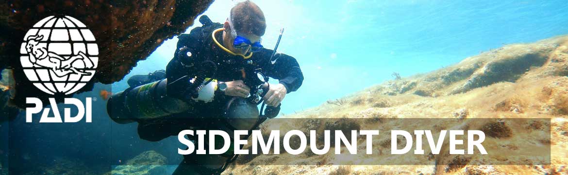 PADI Sidemount Diver