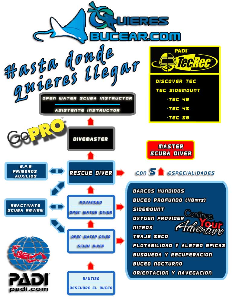 cursos buceo