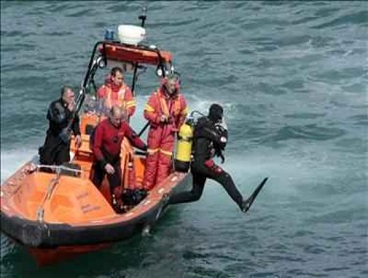 evacuación emergencia mar
